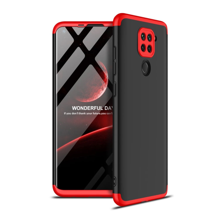 For Xiaomi Redmi Note 9 4G International Version / Redmi 10X 4G GKK Three Stage Splicing Full Coverage PC Protective Case
