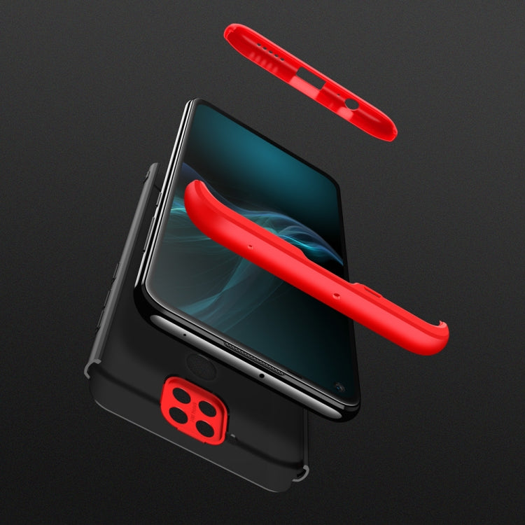 For Xiaomi Redmi Note 9 4G International Version / Redmi 10X 4G GKK Three Stage Splicing Full Coverage PC Protective Case