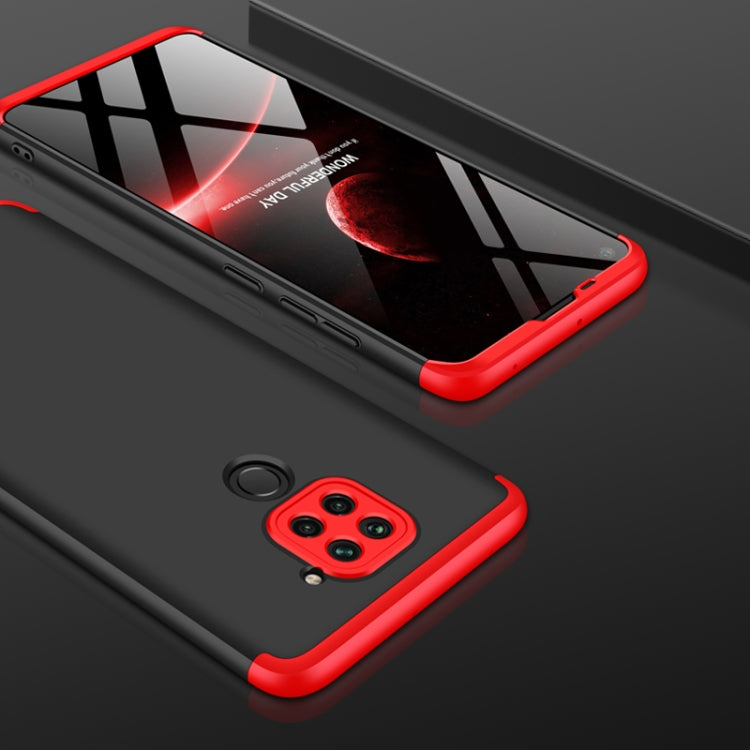 For Xiaomi Redmi Note 9 4G International Version / Redmi 10X 4G GKK Three Stage Splicing Full Coverage PC Protective Case