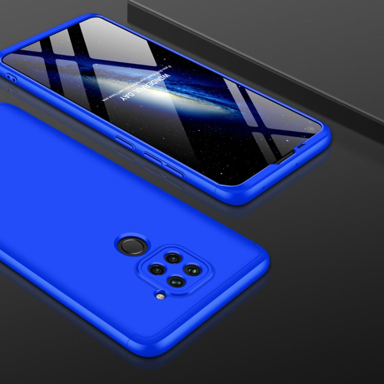 For Xiaomi Redmi Note 9 4G International Version / Redmi 10X 4G GKK Three Stage Splicing Full Coverage PC Protective Case