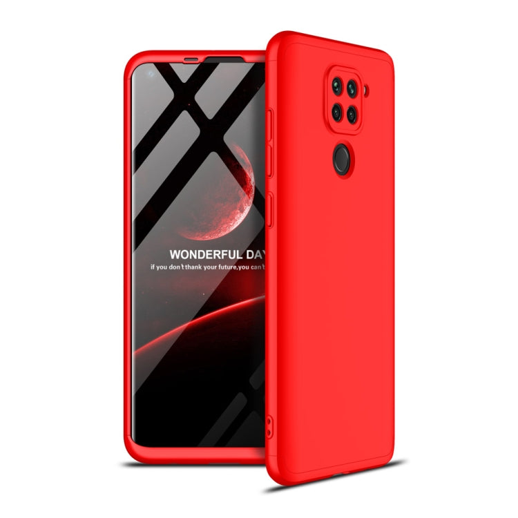 For Xiaomi Redmi Note 9 4G International Version / Redmi 10X 4G GKK Three Stage Splicing Full Coverage PC Protective Case