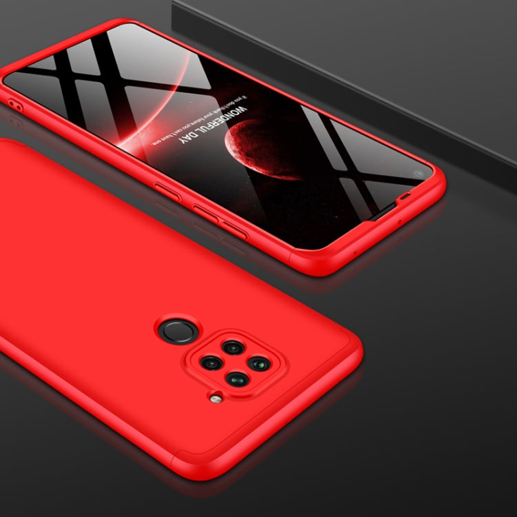 For Xiaomi Redmi Note 9 4G International Version / Redmi 10X 4G GKK Three Stage Splicing Full Coverage PC Protective Case