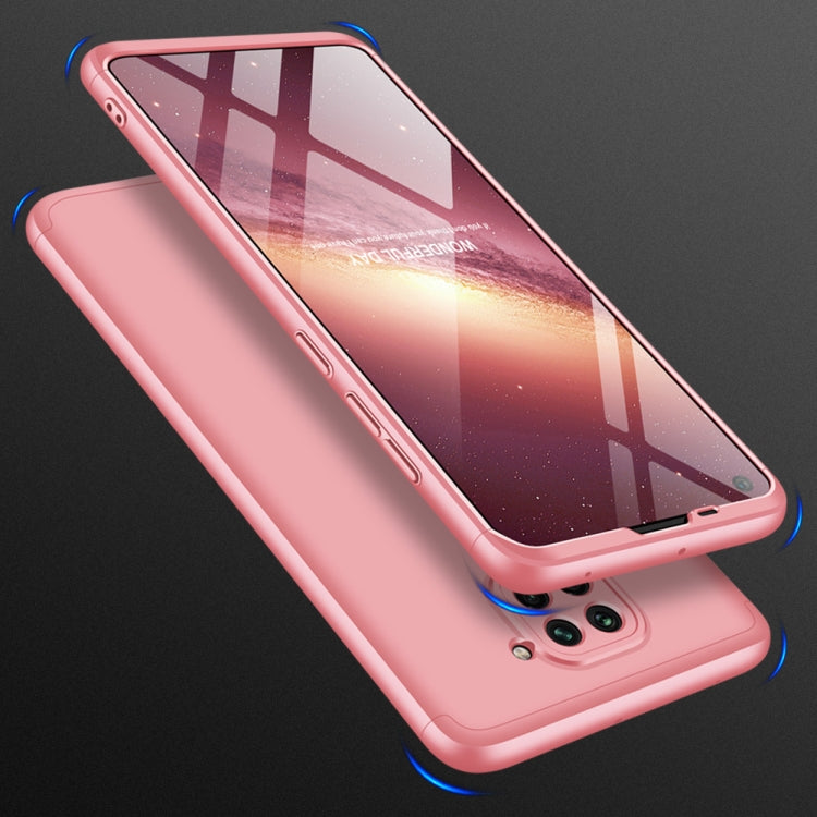 For Xiaomi Redmi Note 9 4G International Version / Redmi 10X 4G GKK Three Stage Splicing Full Coverage PC Protective Case