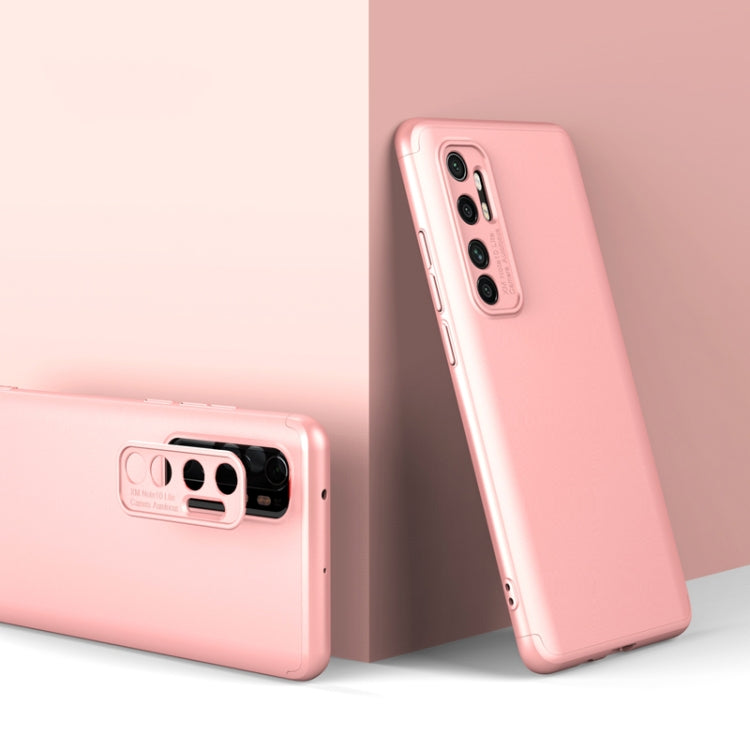 For Xiaomi Mi Note 10 Lite GKK Three Stage Splicing Full Coverage PC Protective Case