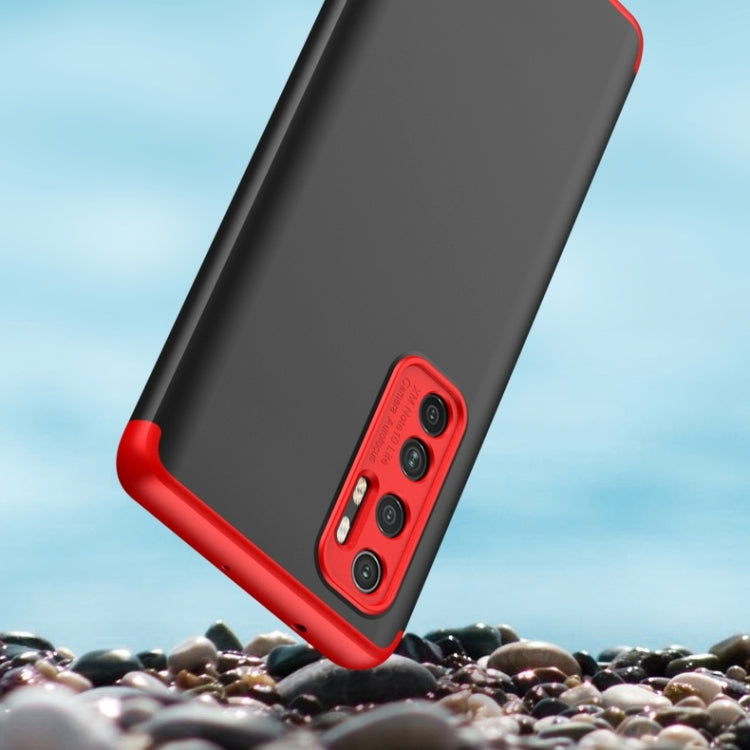 For Xiaomi Mi Note 10 Lite GKK Three Stage Splicing Full Coverage PC Protective Case