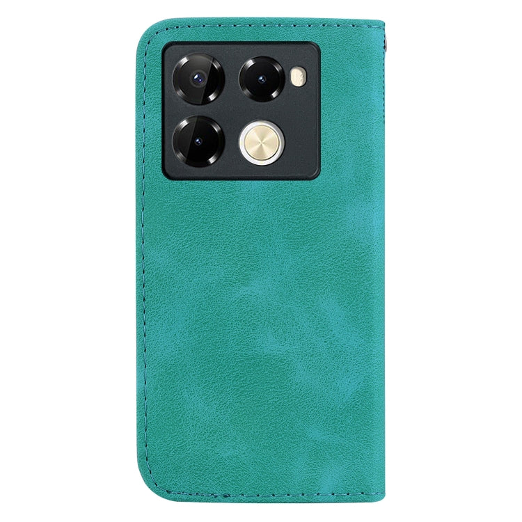 For Infinix Note 40 Pro 4G / 5G Seven-shaped Embossed Leather Phone Case