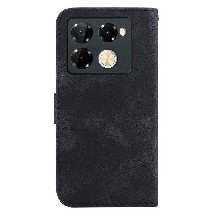 For Infinix Note 40 Pro 4G / 5G Seven-shaped Embossed Leather Phone Case