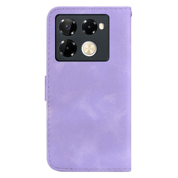 For Infinix Note 40 Pro+ 5G Seven-shaped Embossed Leather Phone Case