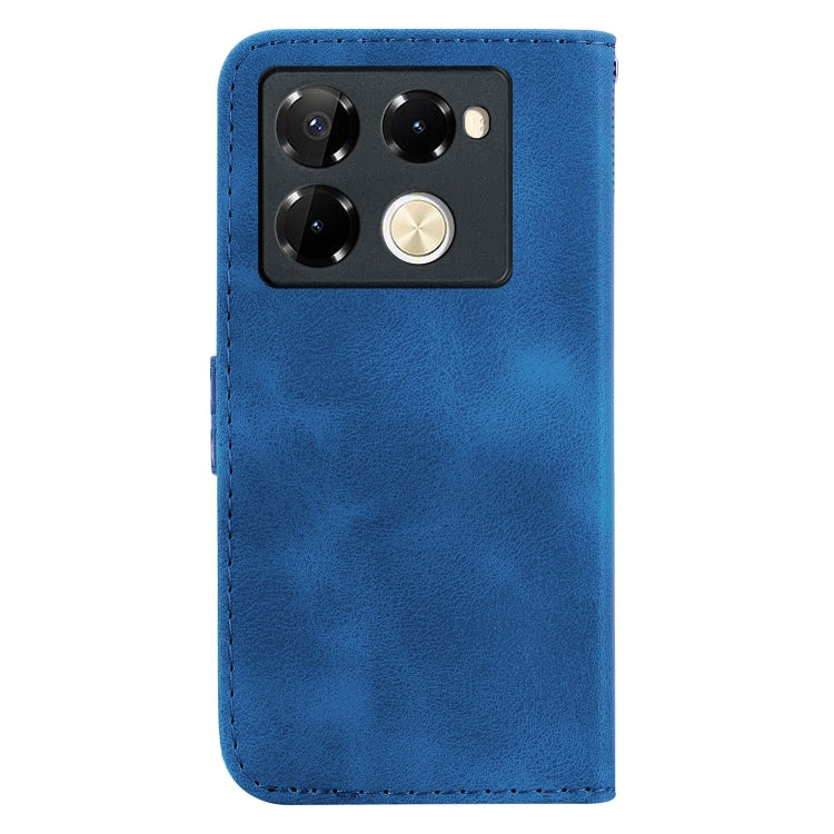 For Infinix Note 40 Pro+ 5G Seven-shaped Embossed Leather Phone Case