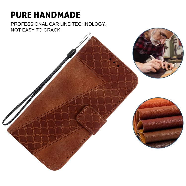 For Infinix Note 40 4G Seven-shaped Embossed Leather Phone Case