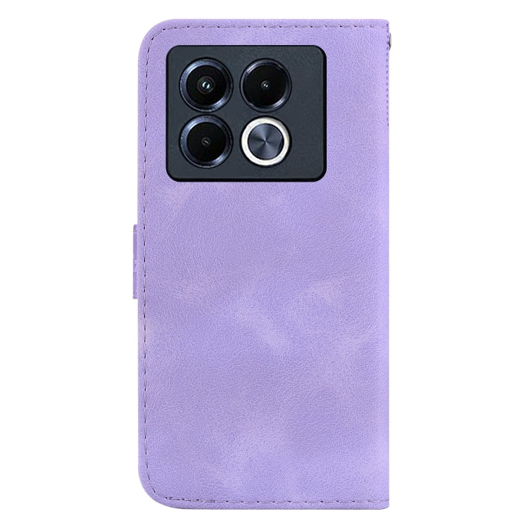 For Infinix Note 40 5G Seven-shaped Embossed Leather Phone Case