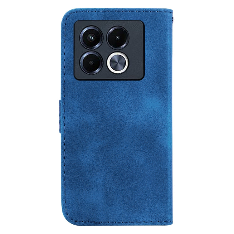 For Infinix Note 40 5G Seven-shaped Embossed Leather Phone Case