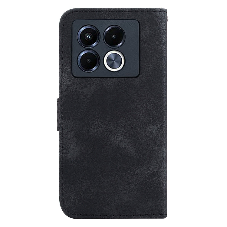 For Infinix Note 40 5G Seven-shaped Embossed Leather Phone Case