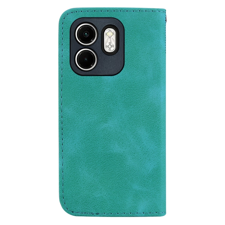 For Infinix Hot 50i / Smart 9 Seven-shaped Embossed Leather Phone Case