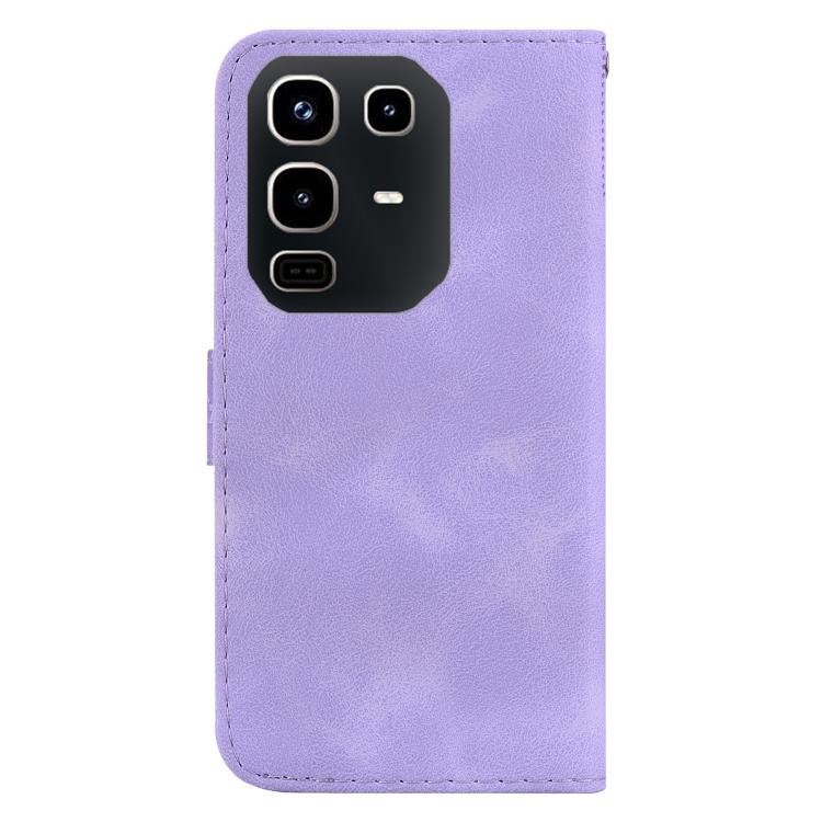 For Infinix Note 50 4G / Note 50 Pro 4G Seven-shaped Embossed Leather Phone Case
