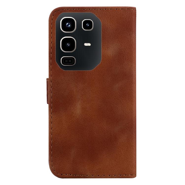 For Infinix Note 50 4G / Note 50 Pro 4G Seven-shaped Embossed Leather Phone Case