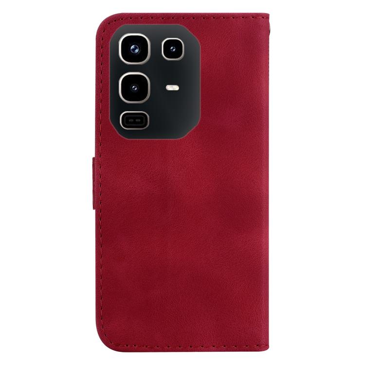 For Infinix Note 50 4G / Note 50 Pro 4G Seven-shaped Embossed Leather Phone Case