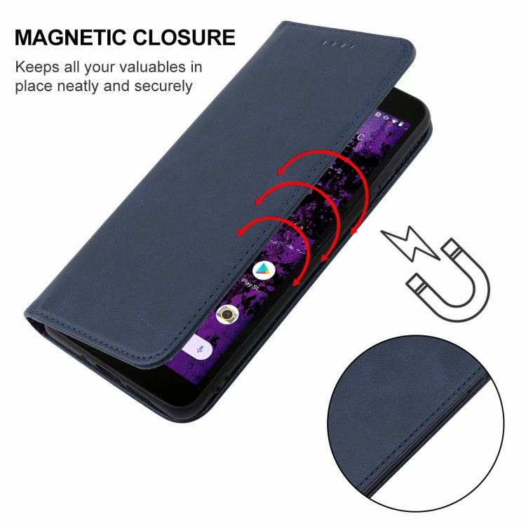 For CAT S62 Pro Magnetic Closure Leather Phone Case