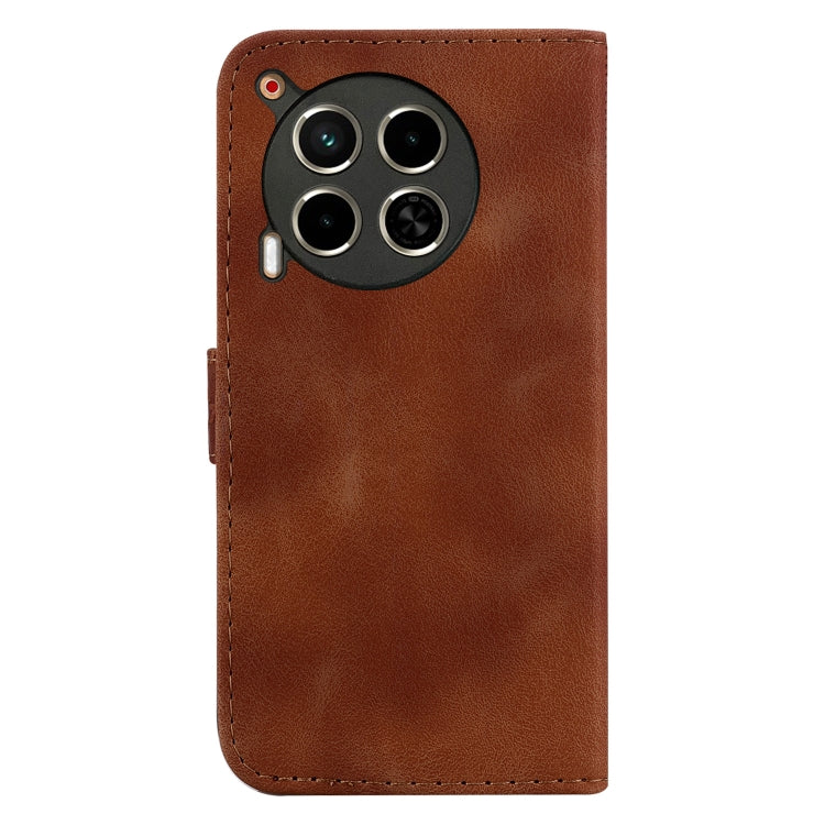 For Tecno Camon 30 4G / 5G / CL6 / CL7 Seven-shaped Embossed Leather Phone Case