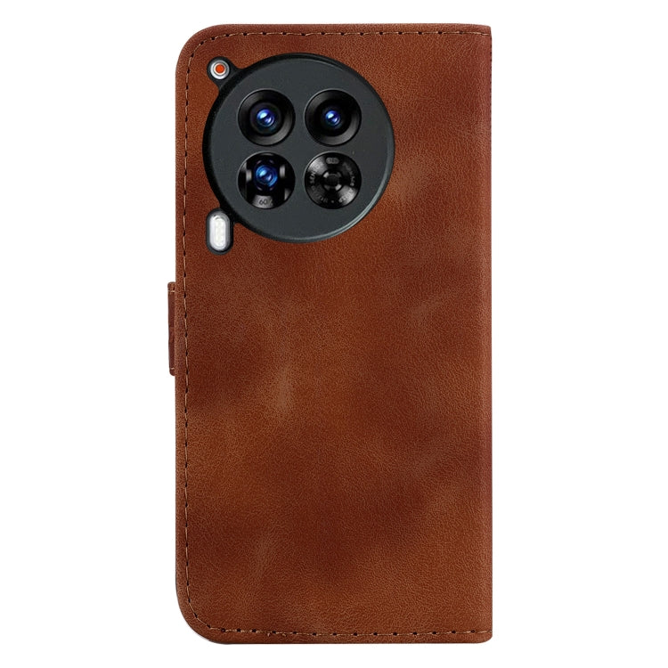 For Tecno Camon 30 Premier 5G Seven-shaped Embossed Leather Phone Case