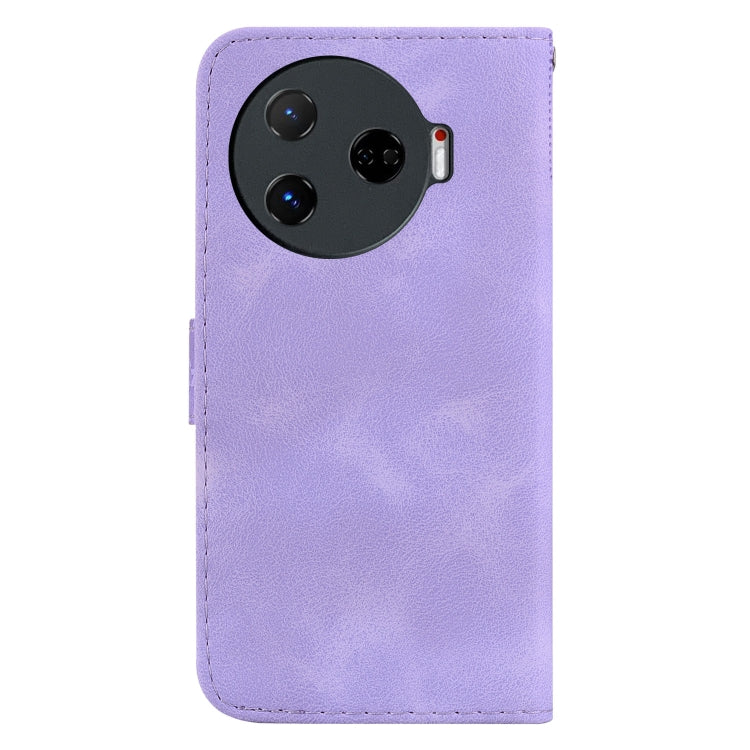 For Tecno Camon 30 Pro 5G / CL8 Seven-shaped Embossed Leather Phone Case