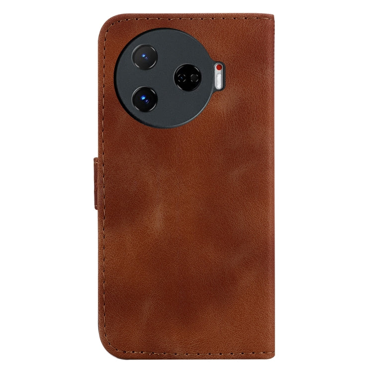 For Tecno Camon 30 Pro 5G / CL8 Seven-shaped Embossed Leather Phone Case