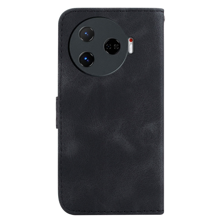 For Tecno Camon 30 Pro 5G / CL8 Seven-shaped Embossed Leather Phone Case