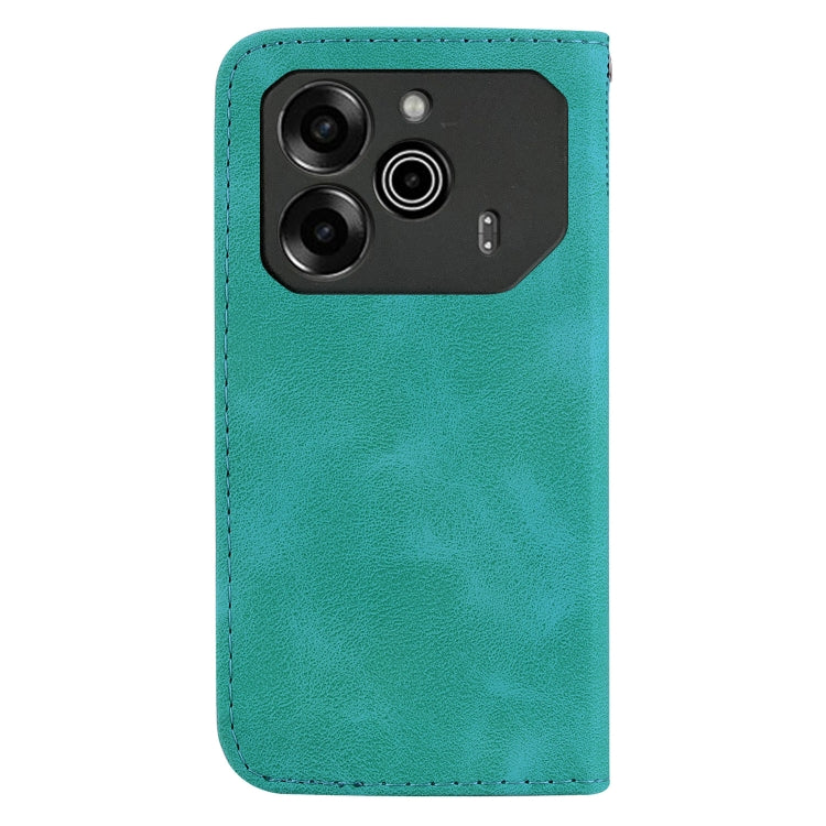 For Tecno Pova 6 5G / 6 Pro 5G Seven-shaped Embossed Leather Phone Case