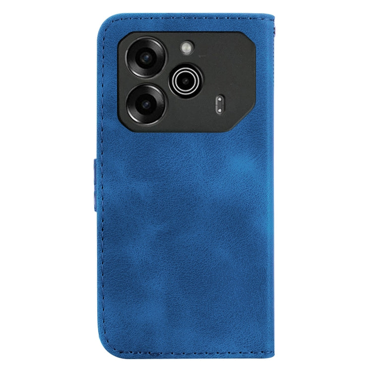 For Tecno Pova 6 5G / 6 Pro 5G Seven-shaped Embossed Leather Phone Case