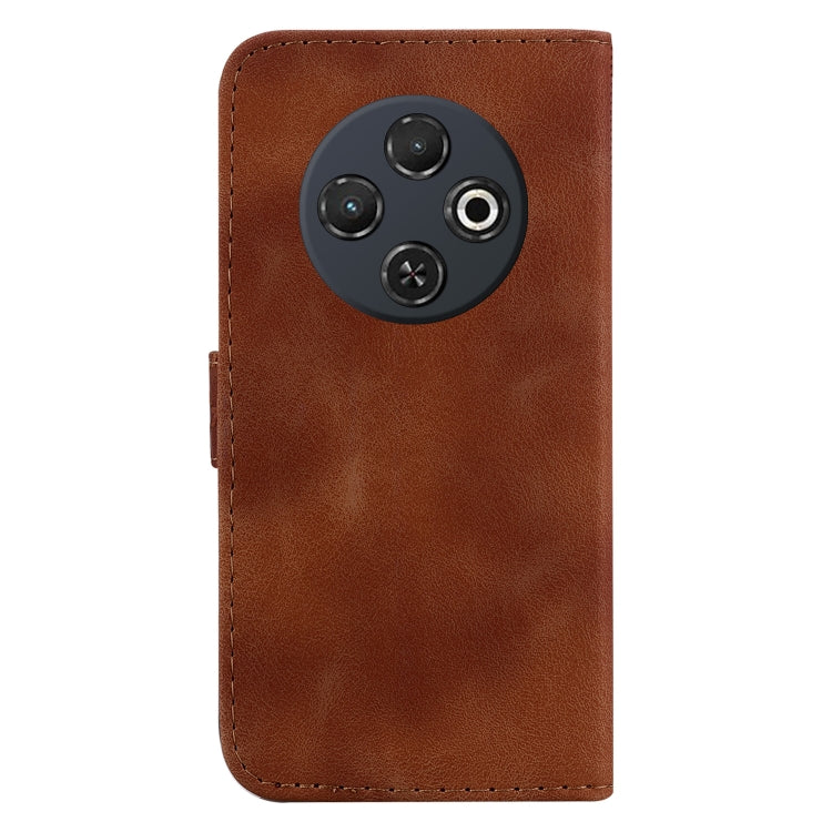 For Tecno Spark 30C Seven-shaped Embossed Leather Phone Case