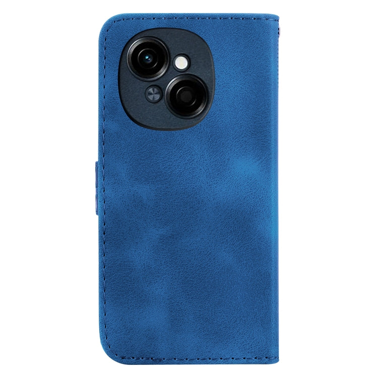 For Tecno Spark Go 1 / Pop 9 Pro Seven-shaped Embossed Leather Phone Case