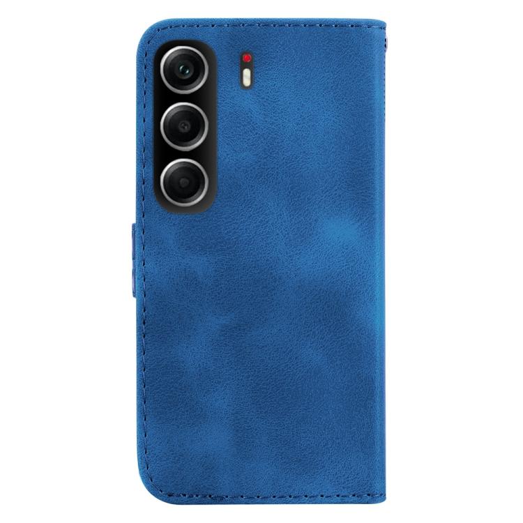 For Tecno Camon 40 Seven-shaped Embossed Leather Phone Case