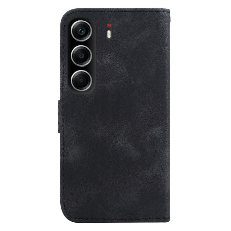 For Tecno Camon 40 Seven-shaped Embossed Leather Phone Case