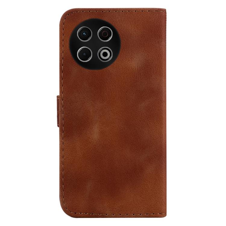 For Tecno Spark 30 Pro Seven-shaped Embossed Leather Phone Case