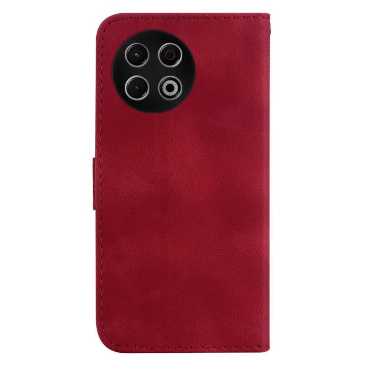 For Tecno Spark 30 Pro Seven-shaped Embossed Leather Phone Case