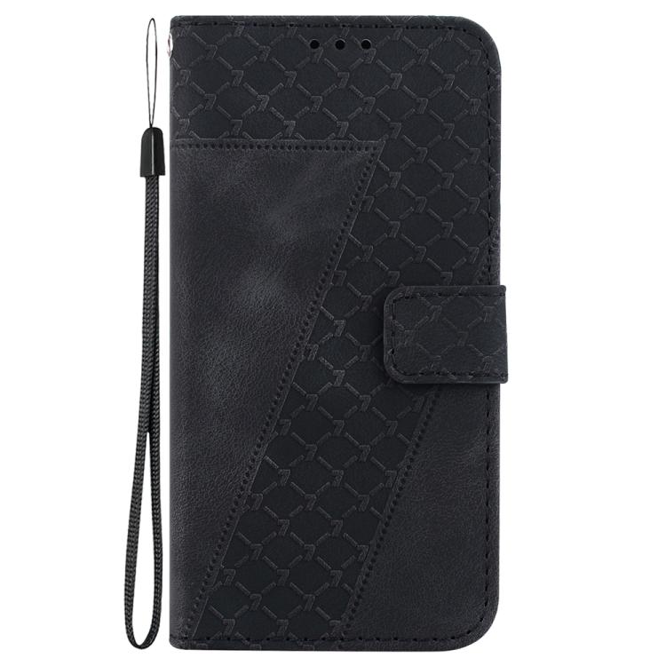 For Tecno Spark 30 Pro Seven-shaped Embossed Leather Phone Case