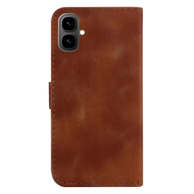 For Tecno Pop 10 / Spark Go 2 4G Seven-shaped Embossed Leather Phone Case