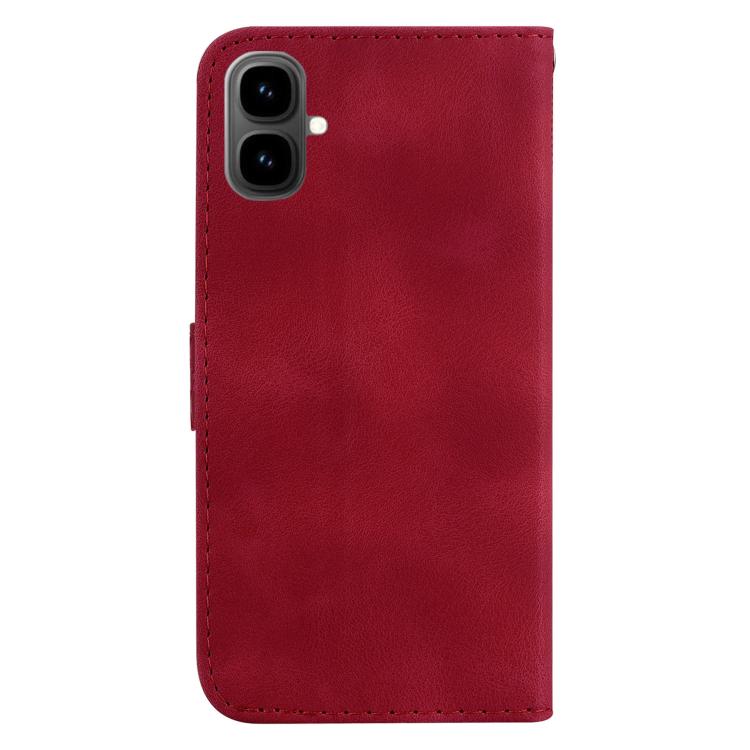 For Tecno Pop 10 / Spark Go 2 4G Seven-shaped Embossed Leather Phone Case