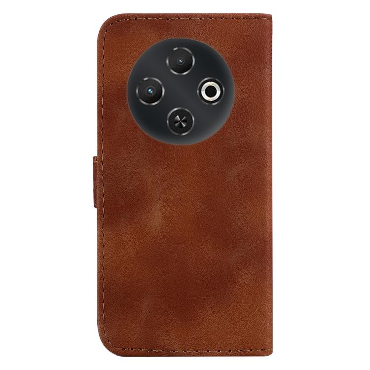 For Tecno Pop 9 5G / Spark 30C 5G Seven-shaped Embossed Leather Phone Case