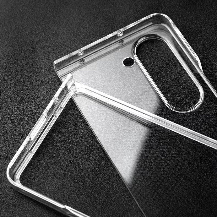 For Samsung Galaxy Z Fold6 Transparent PC Shockproof Phone Case