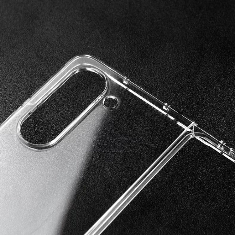 For Samsung Galaxy Z Fold6 Transparent PC Shockproof Phone Case
