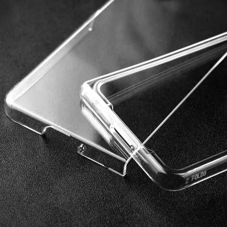 For Samsung Galaxy Z Fold6 Transparent PC Shockproof Phone Case