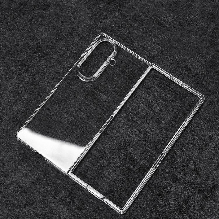For Samsung Galaxy Z Fold7 5G Transparent PC Shockproof Phone Case