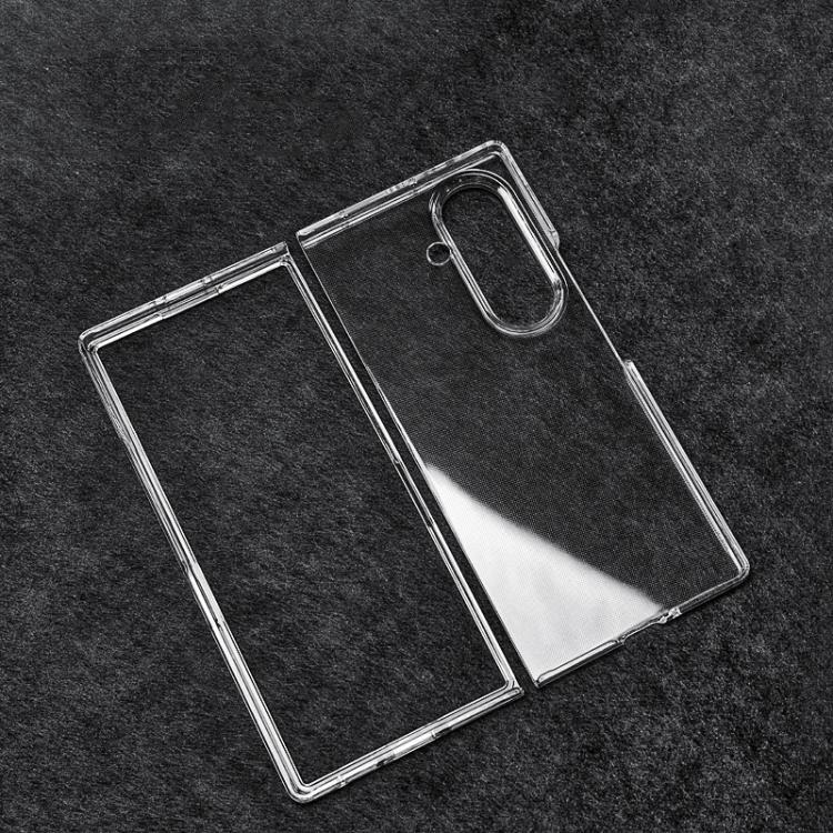 For Samsung Galaxy Z Fold7 5G Transparent PC Shockproof Phone Case
