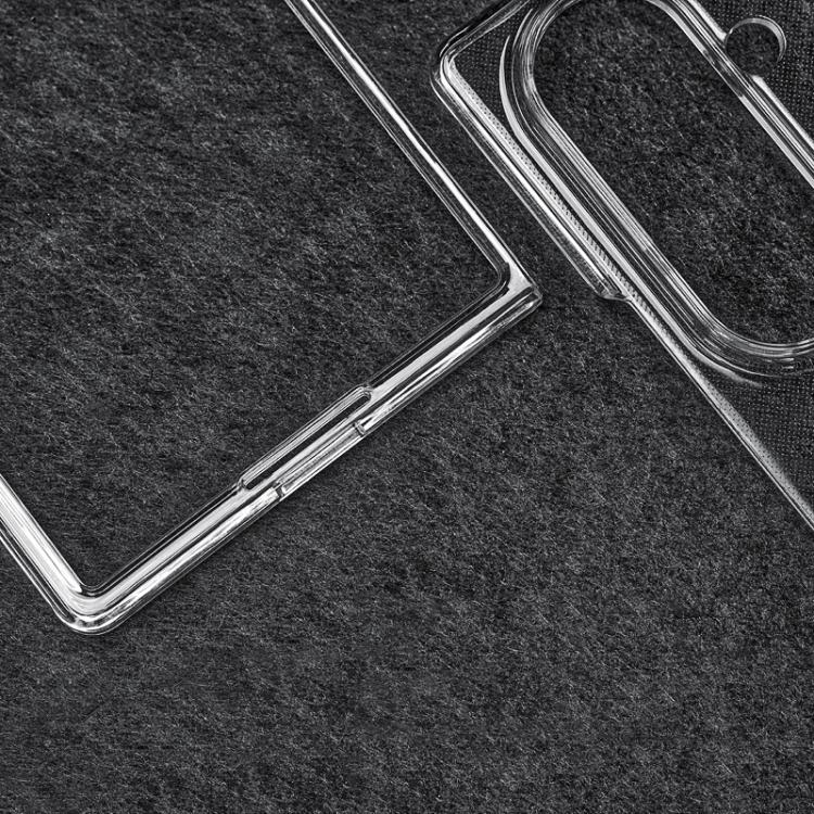 For Samsung Galaxy Z Fold7 5G Transparent PC Shockproof Phone Case