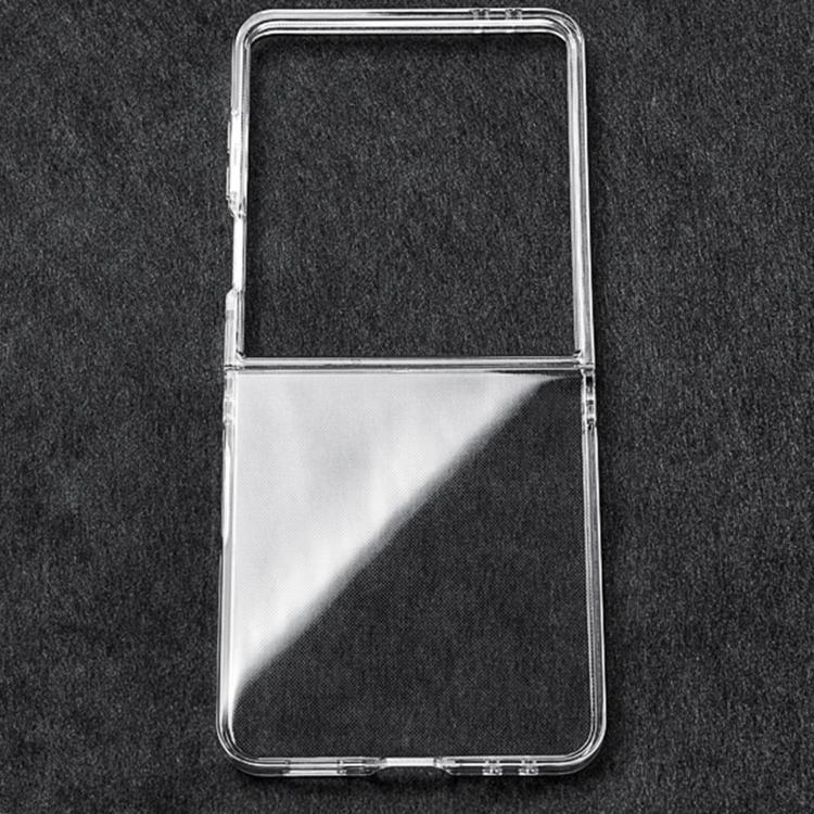For Samsung Galaxy Z Flip7 5G Transparent PC Shockproof Phone Case