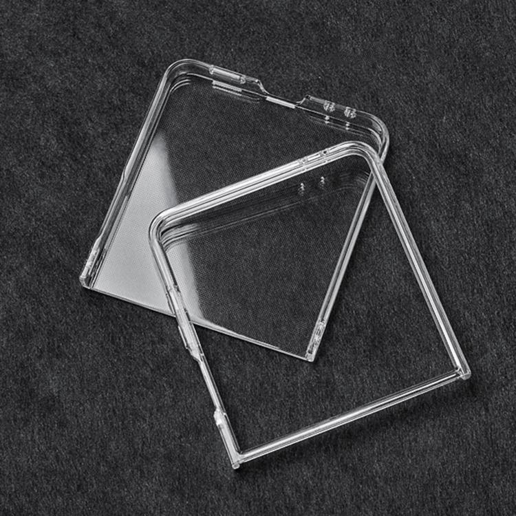For Samsung Galaxy Z Flip7 5G Transparent PC Shockproof Phone Case