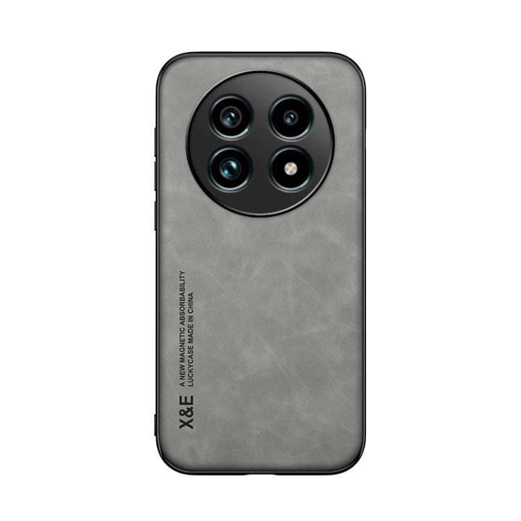 For Realme 13 Pro Global Skin Feel Magnetic Leather Back Phone Case