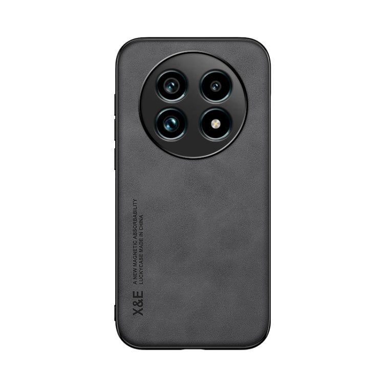 For Realme 13 Pro Global Skin Feel Magnetic Leather Back Phone Case