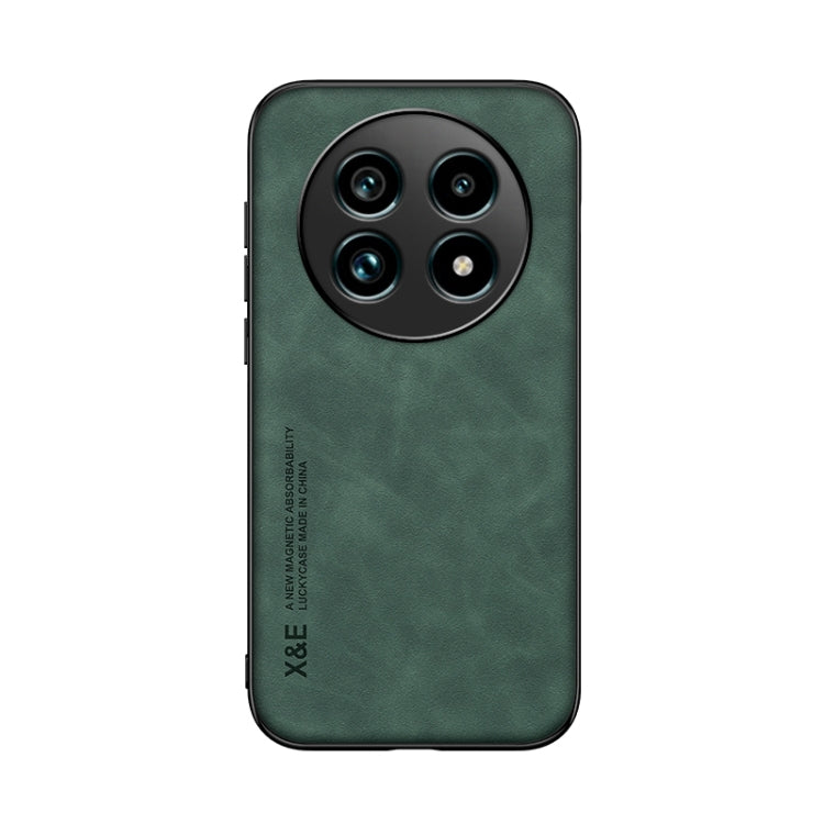 For Realme 13 Pro Global Skin Feel Magnetic Leather Back Phone Case